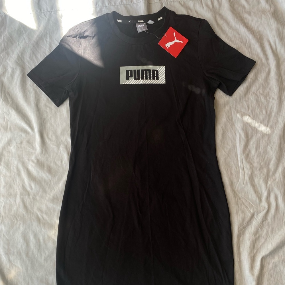 PUMA Dress (Color:Black) Size: Medium